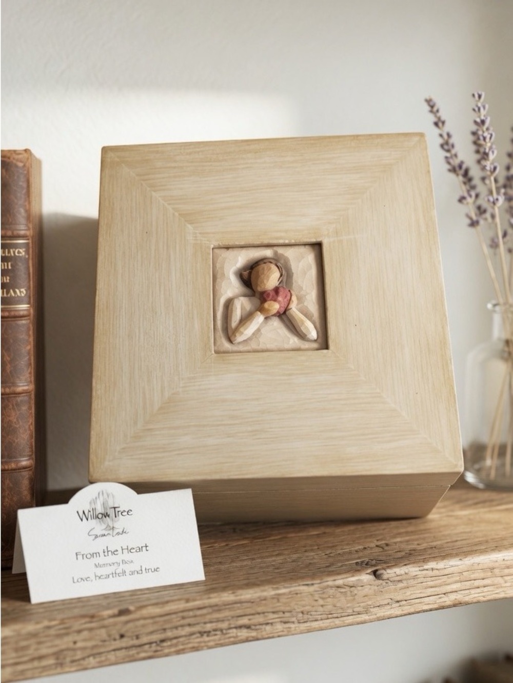 Willow Tree Large Keepsake Memory Box From the Heart